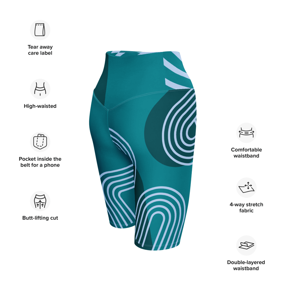 Blue Dream  Biker Shorts