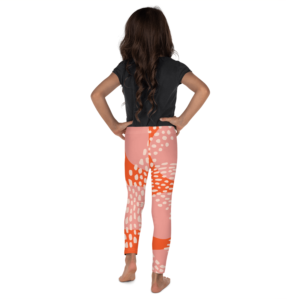 Fun in Orange  Kid's Leggings