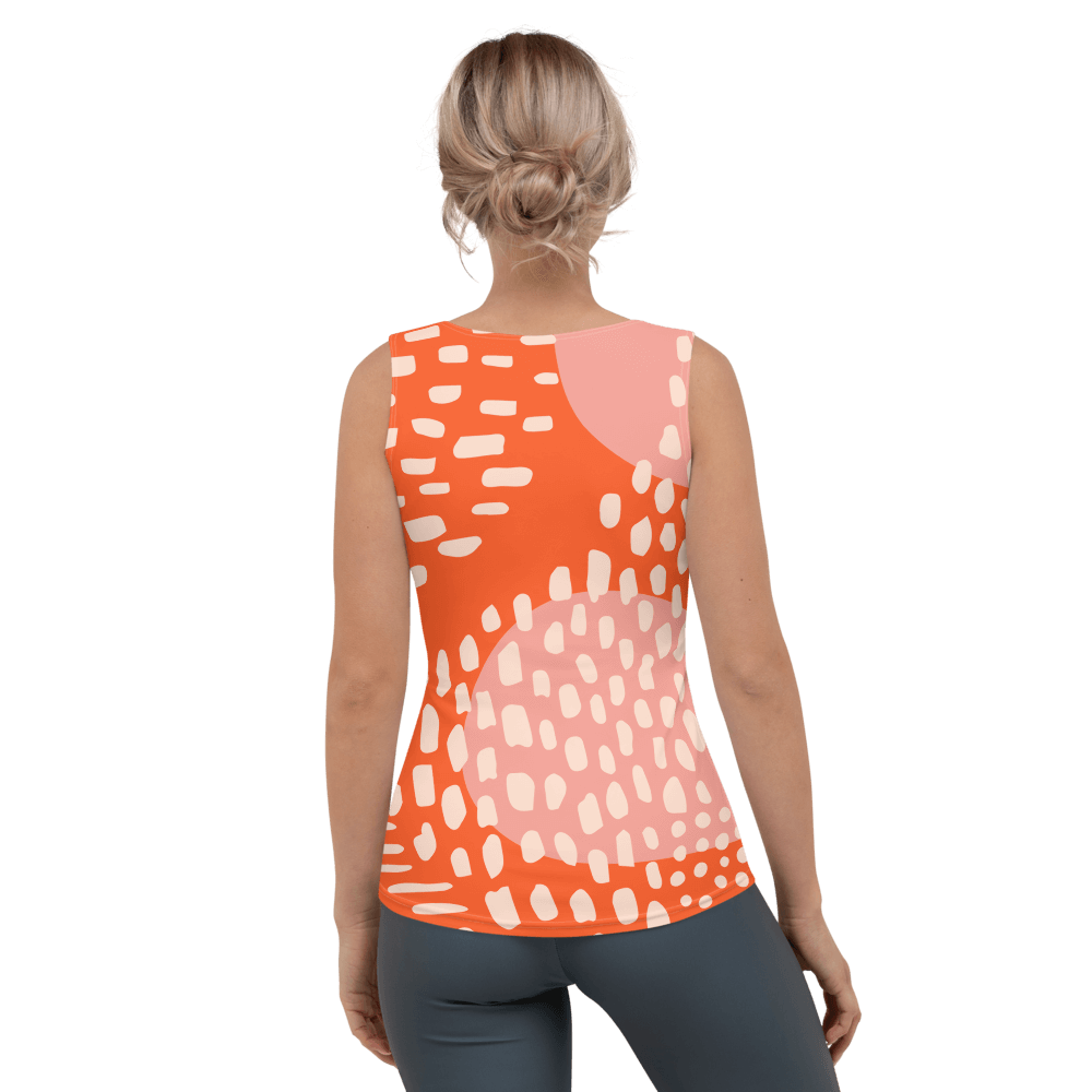 Fun in Orange  Tank Top
