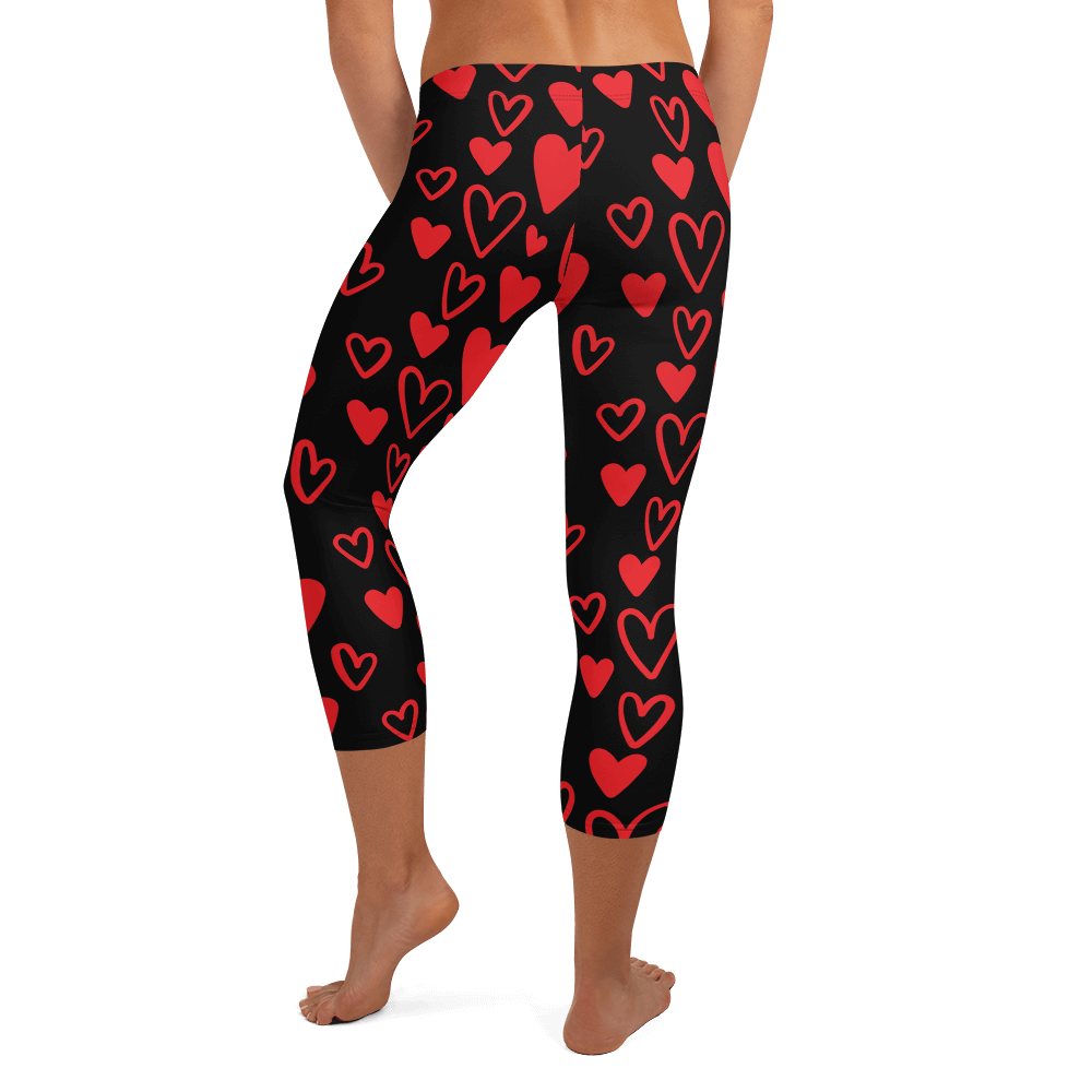 Heart to Heart   Capri Leggings