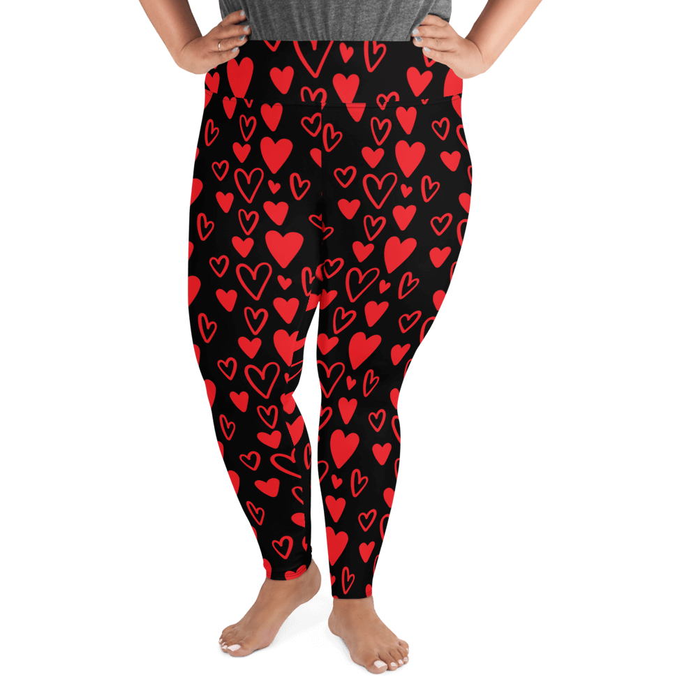 Heart to Heart   Plus Size Leggings