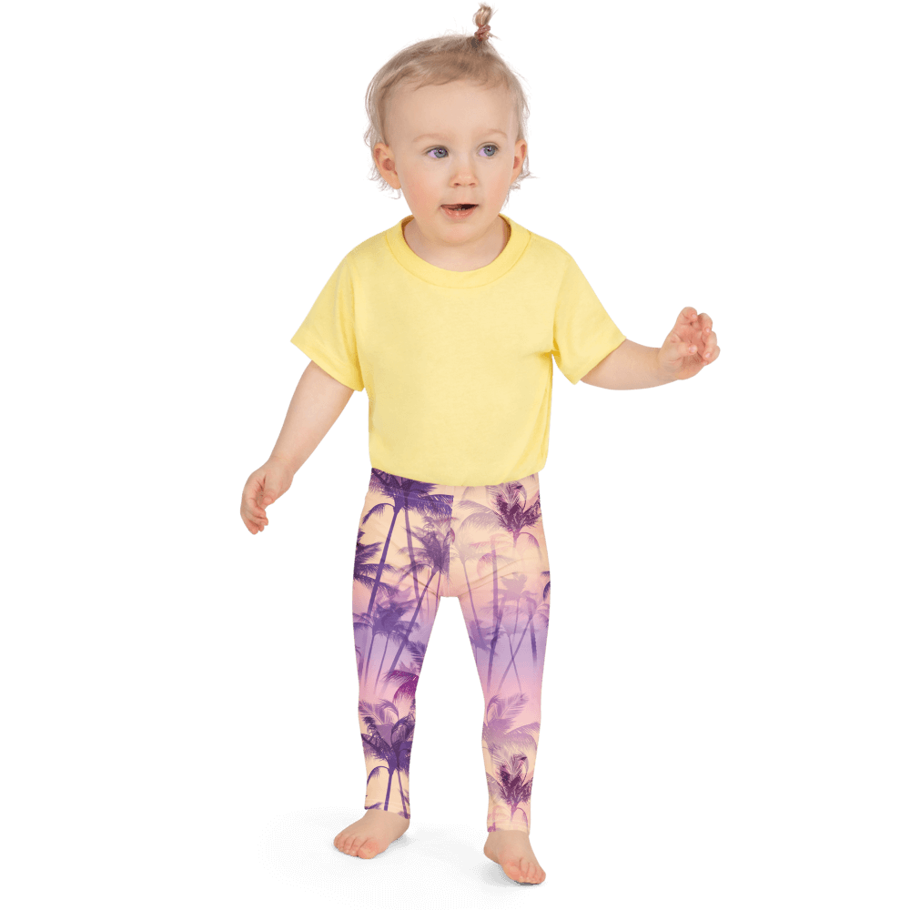 Purple Sunset  Kid's Leggings