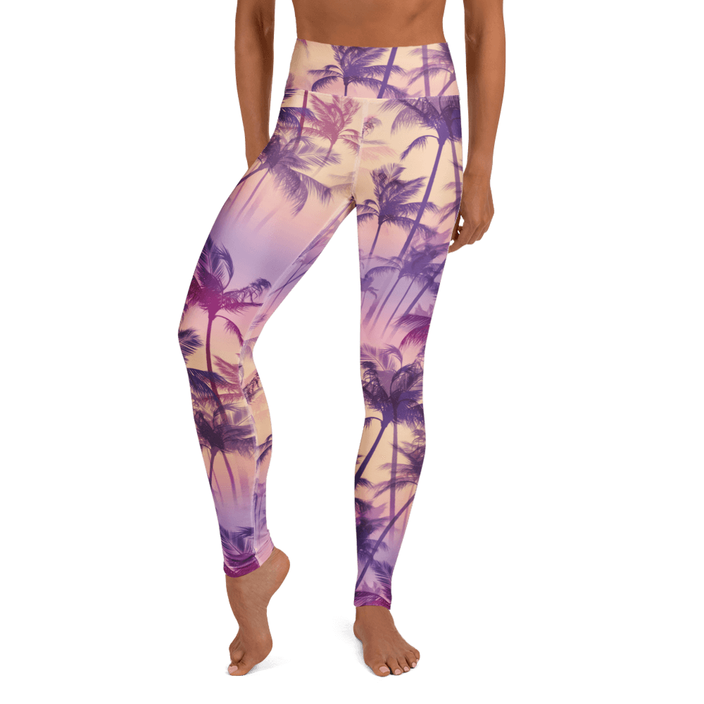 Purple Sunset  Yoga Leggings
