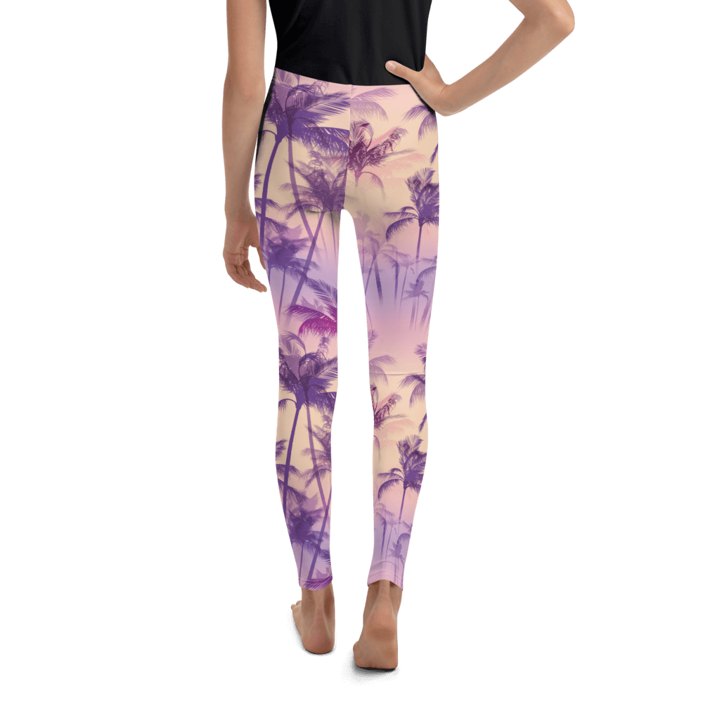 Purple Sunset  Youth Leggings