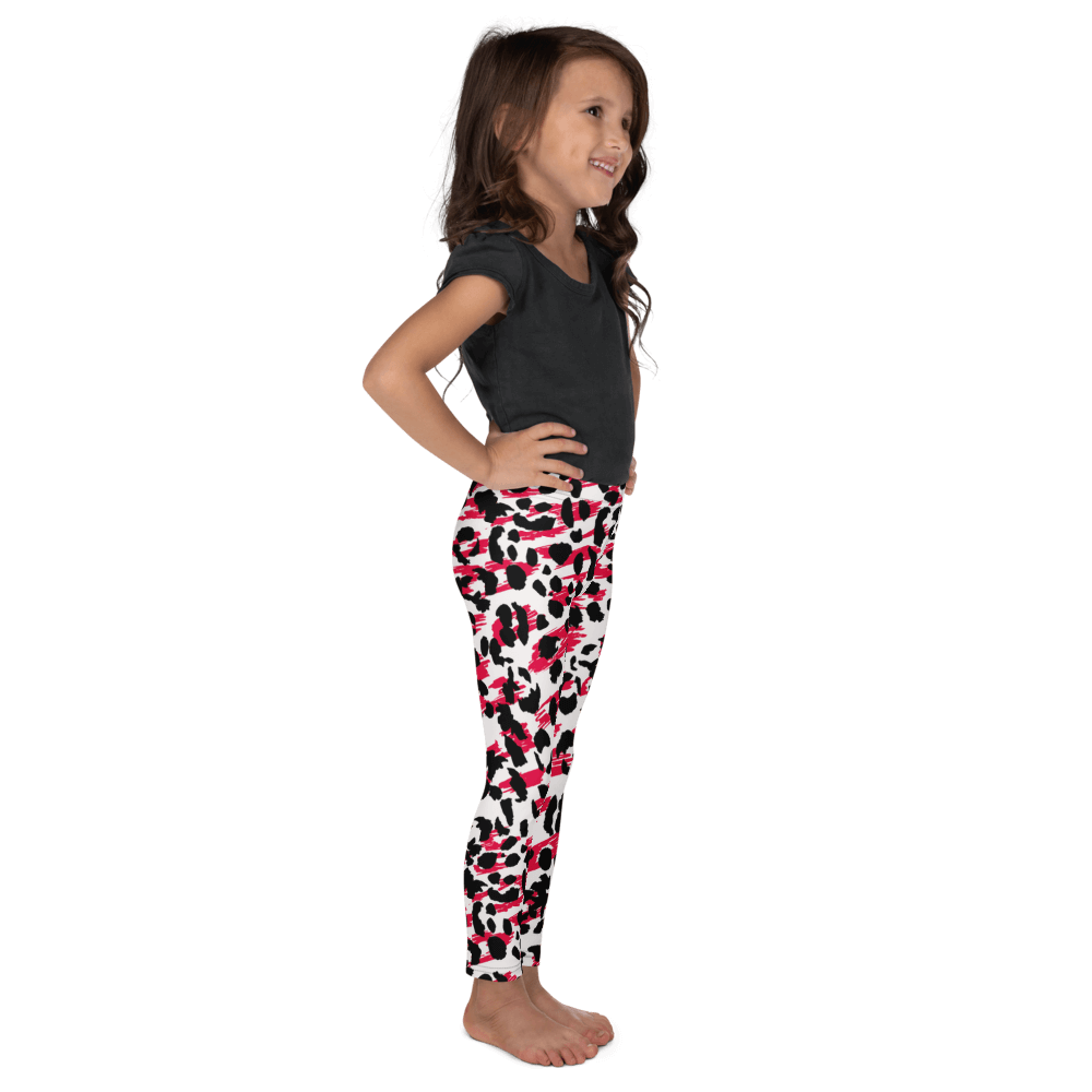 Red Cheetah  Kid's Leggings