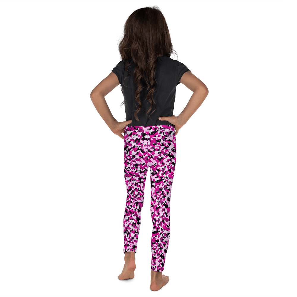 Think Pink Camo  Kid's Leggings