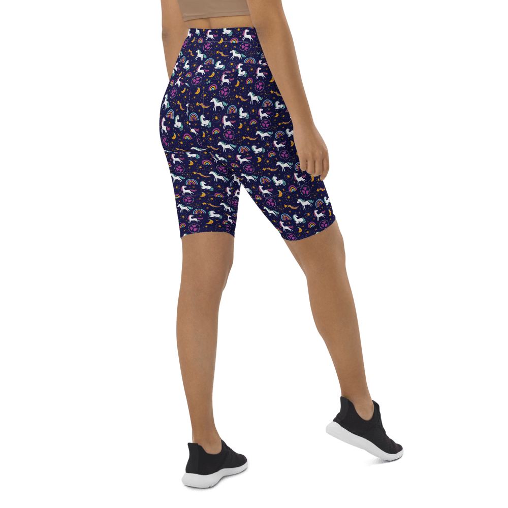 Unicorn Dreams  Biker Shorts