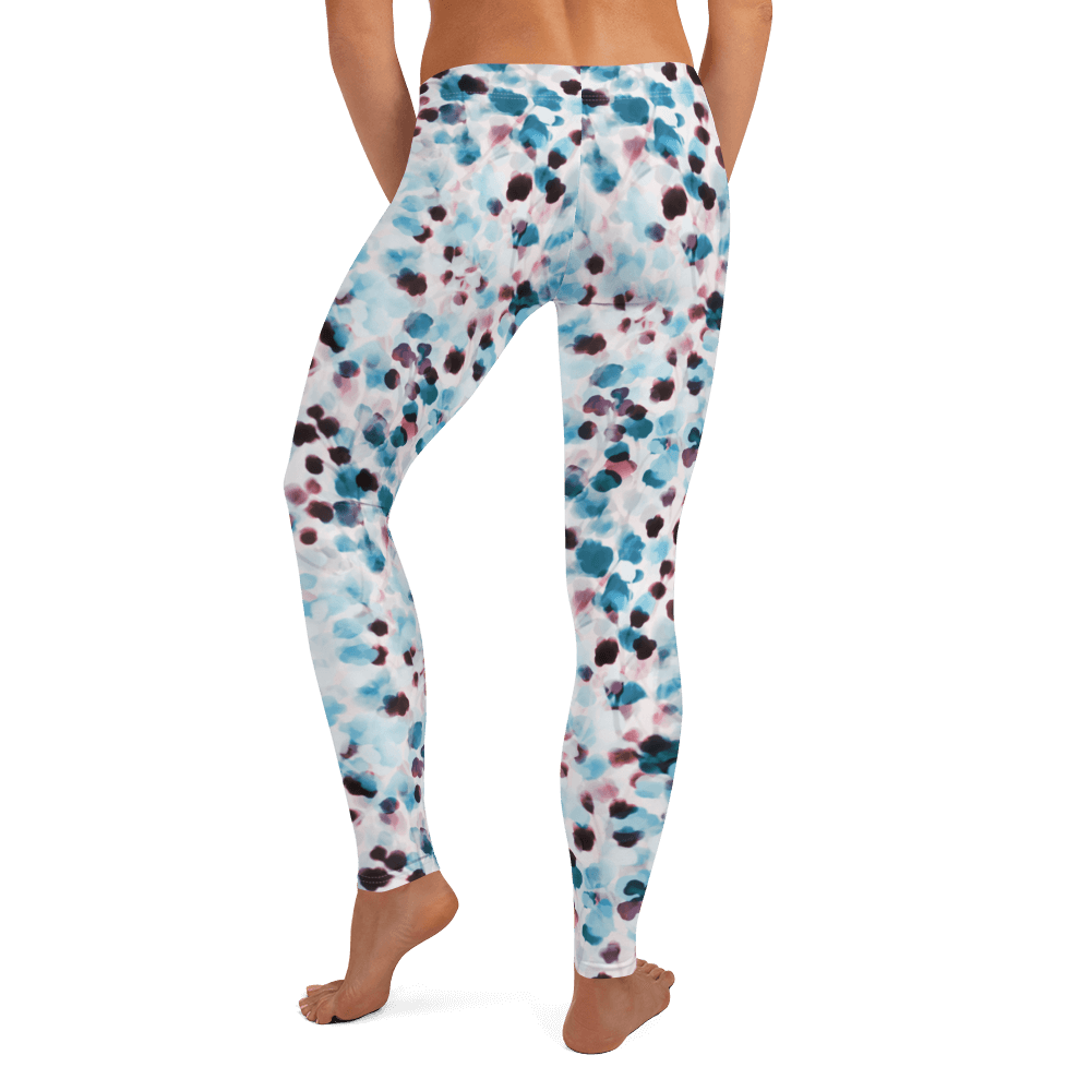 Watercolor Flowers  Leggings
