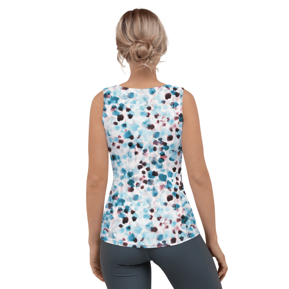 Watercolor Flowers  Tank Top