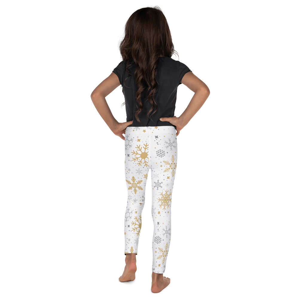Winter Wonder White  Kid's Leggings